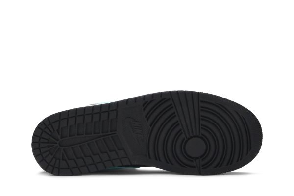 Air Jordan 1 Mid 'Grey Aqua' 554724-063 Hadlestudio store - Image 4