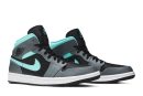 Air Jordan 1 Mid 'Grey Aqua' 554724-063 Hadlestudio store