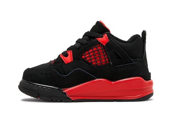 (Toddler) Jordan 4 Retro Red Thunder BQ7670-016 Sleeplestudio - Image 3