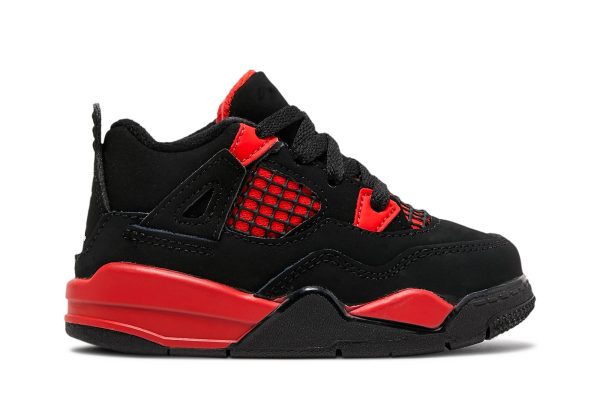 (Toddler) Jordan 4 Retro Red Thunder BQ7670-016 Sleeplestudio